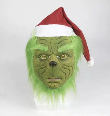 Grinch Of Christmas Head Mask