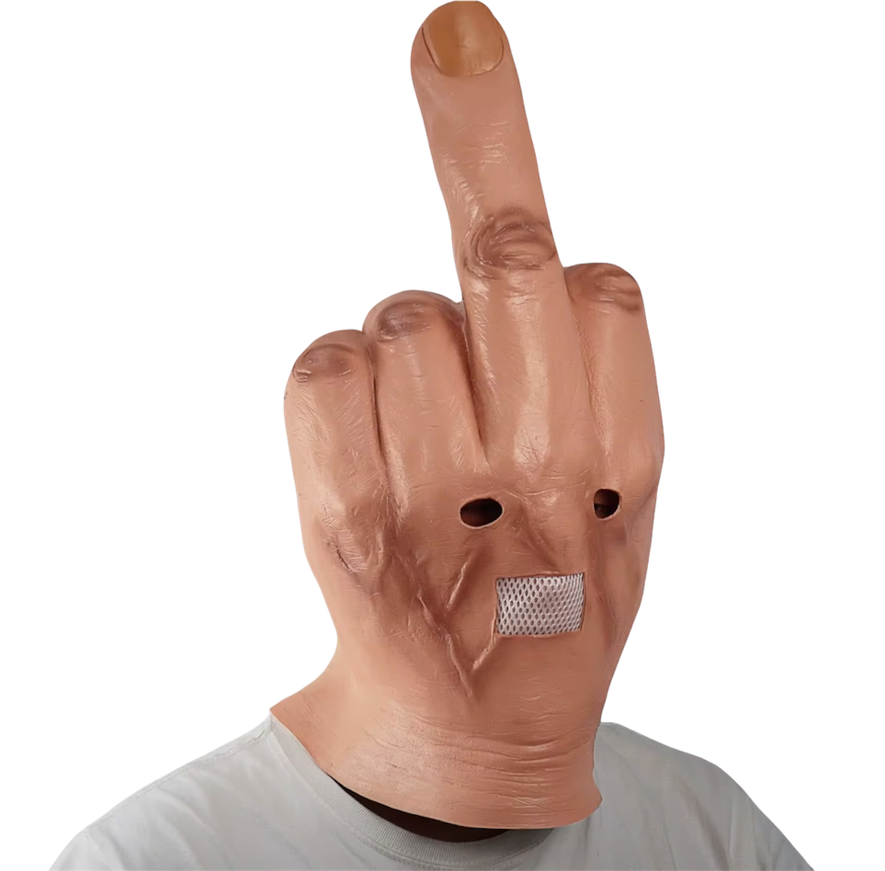 Middle Finger Face Head Mask