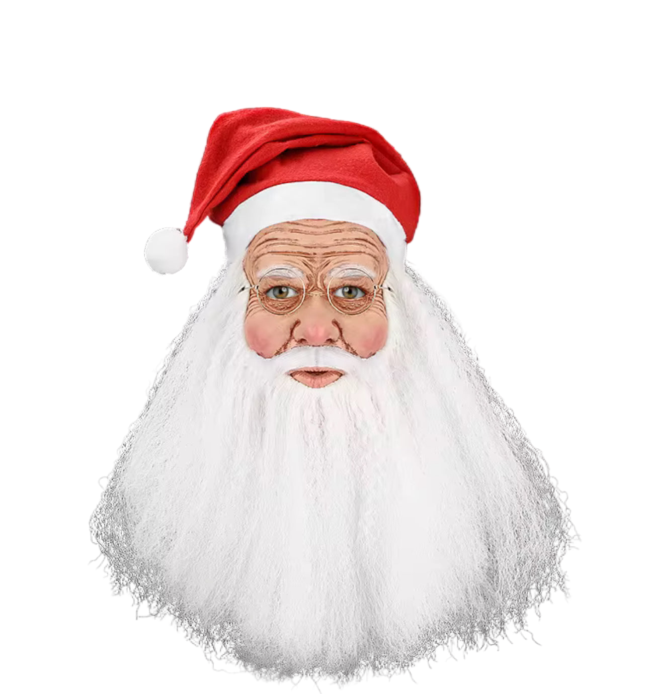 Santa Claus Head Mask